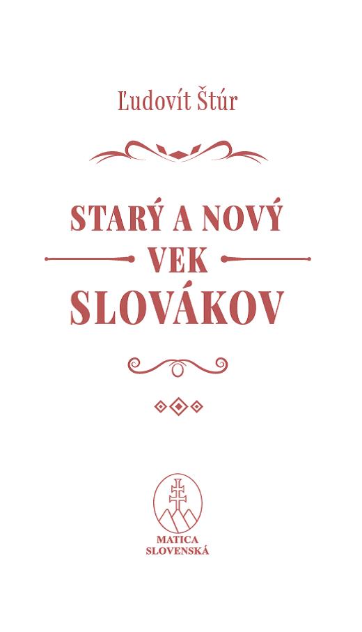 Starý a nový vek Slovákov
