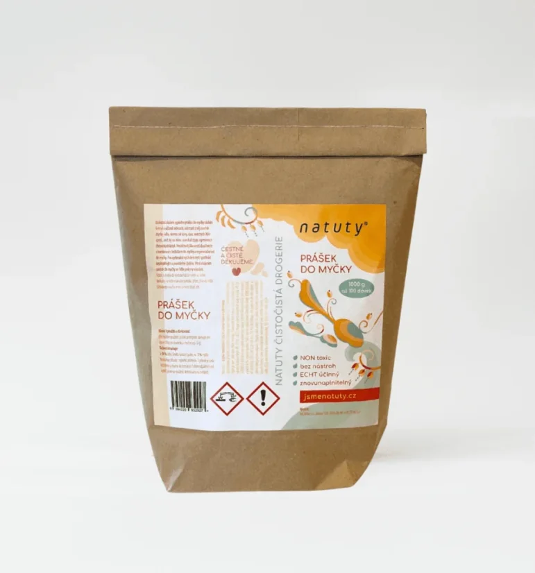 Prášok do umývačky - Natuty