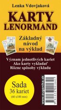 Karty - Lenormand (karty + brožúrka)
