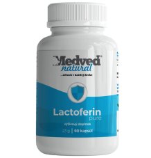 Medveď natural Lactoferin pure 60 kapsúl