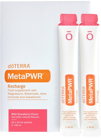 doTerra- MetaPWR Recharge – príchuť divoká jahoda (30x10ml sáčky)