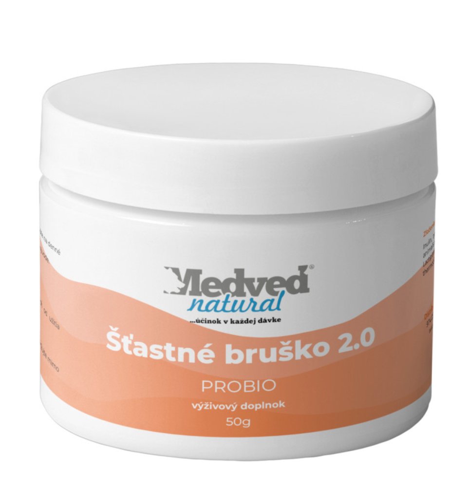 Medveď natural Šťastné bruško 2.0 PROBIO 50g