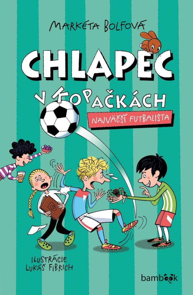 Chlapec v kopačkách- Najväčší futbalista